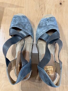 kanna Leather Espadrille Sandal - Brown